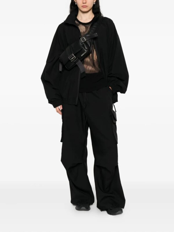 Y-3 Cargo broek met trekkoord - Zwart