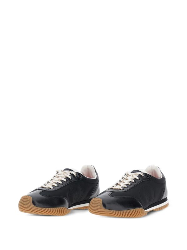 Stella McCartney S-Wave Sport sneakers met rubberen zool en logo - Zwart