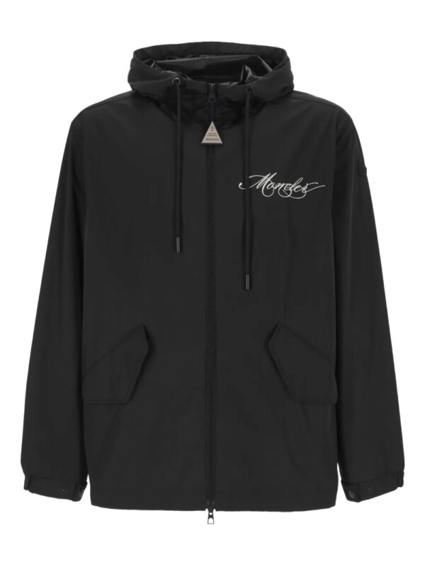 Moncler veste à capuche - Noir