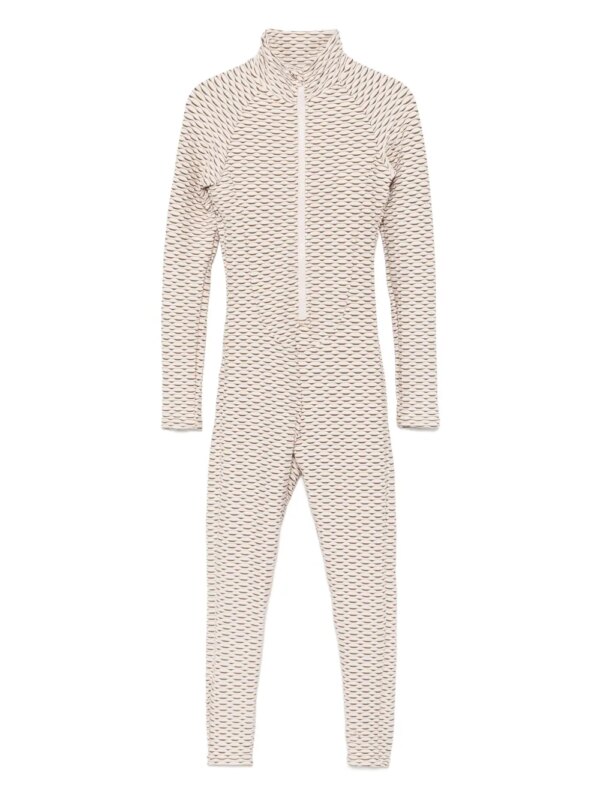 Tessitura Body Couture combinaison à design plissé - Tons neutres