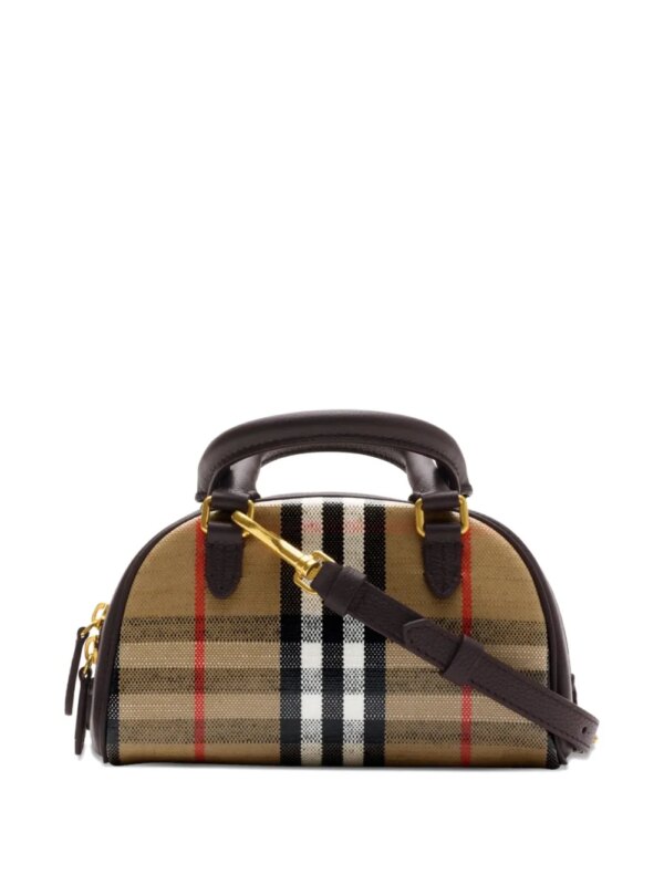 Burberry Highlands geruite shopper - Beige