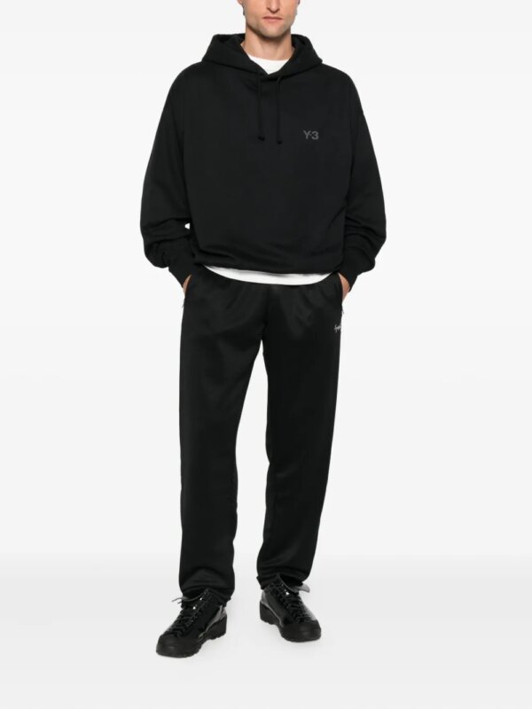 Y-3 Hoodie met logo - Zwart