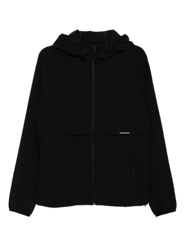 CONDITION WEAR coupe-vent zippé - Noir