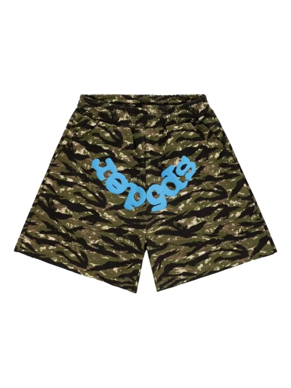 SP5DER short de sport à logo - Noir