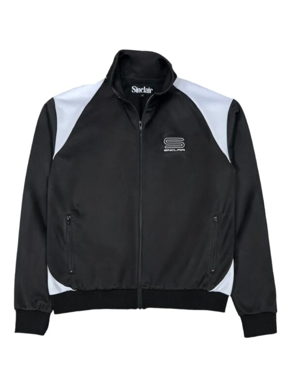 Sinclair veste zippée à logo brodé SMT190 - Noir