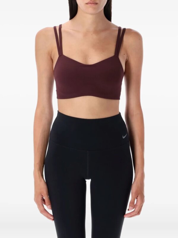 Nike brassière de sport à double bretelles - Rouge