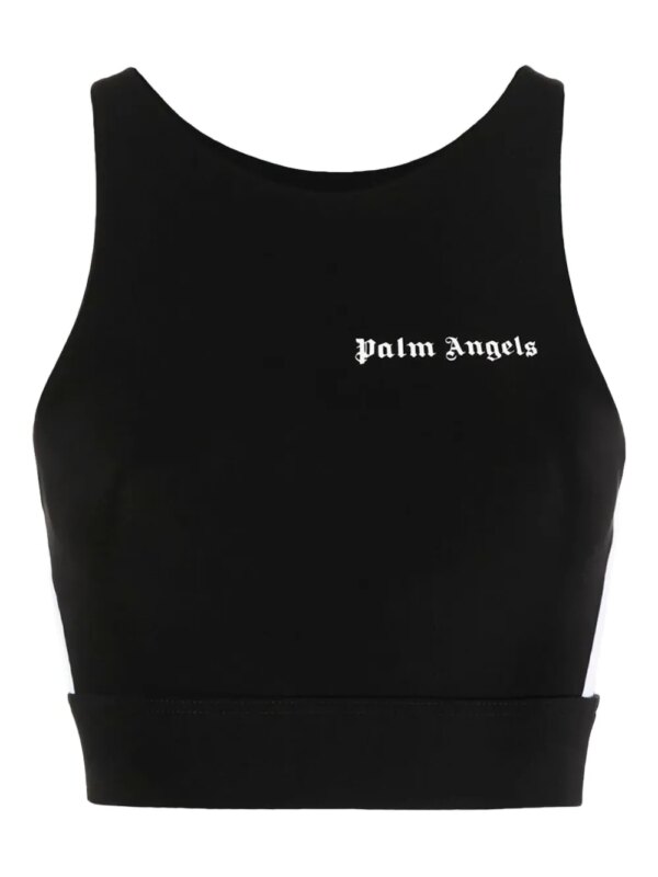 Palm Angels haut à détails rayés - 1001