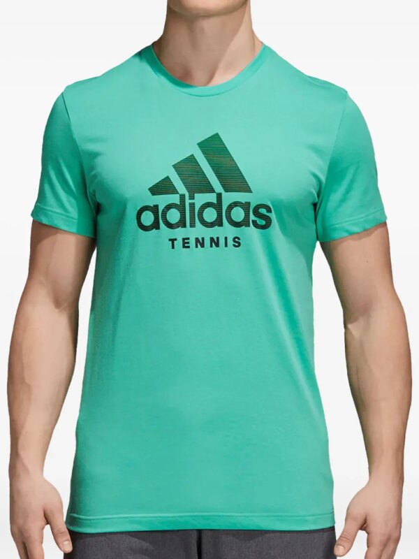 adidas t-shirt à logo imprimé - Vert