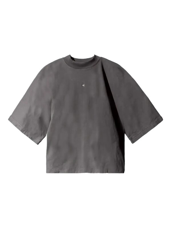 YEEZY GAP ENGINEERED BY BALENCIAGA t-shirt à logo brodé - Gris