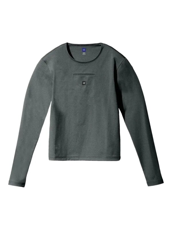 YEEZY GAP ENGINEERED BY BALENCIAGA t-shirt à manches longues - Gris