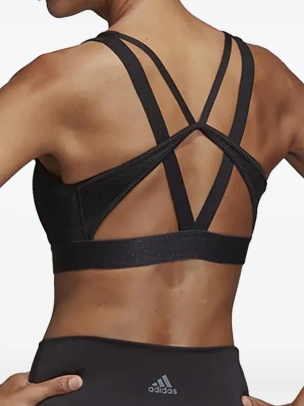adidas Stadium Halter 2.0 "Black" sports-bh - Zwart