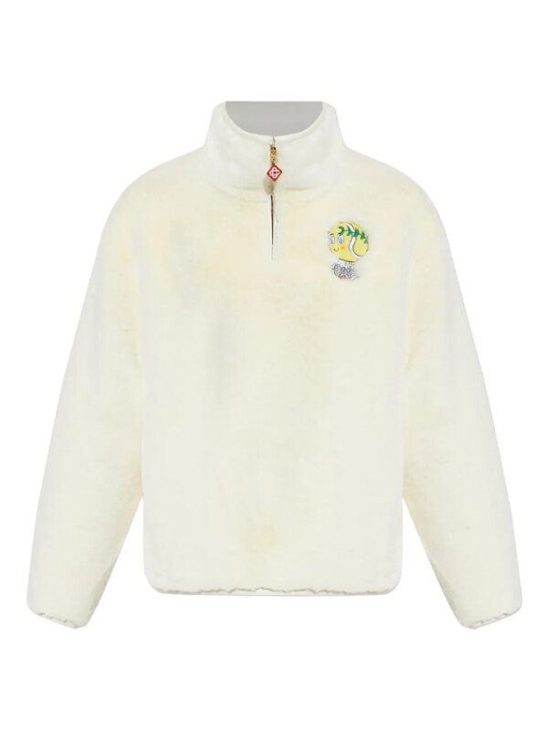 Casablanca sweat à col zippé