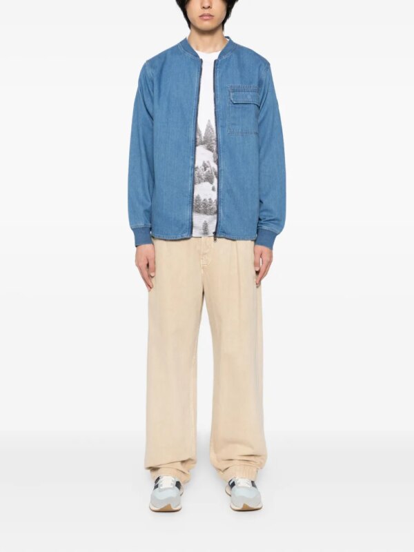 SPORT b. by agnès b. Jack met logopatch - Blauw