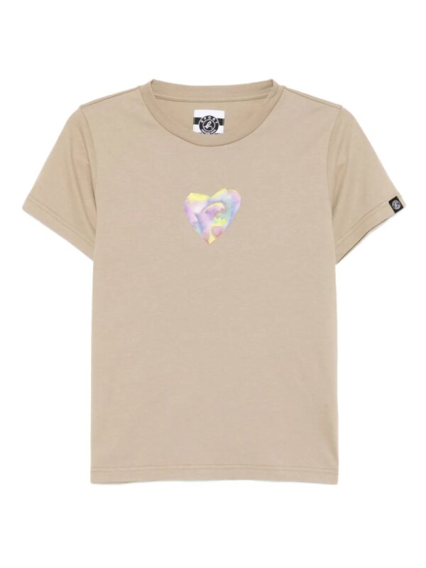 SPORT b. by agnès b. t-shirt Heart Dino - Marron