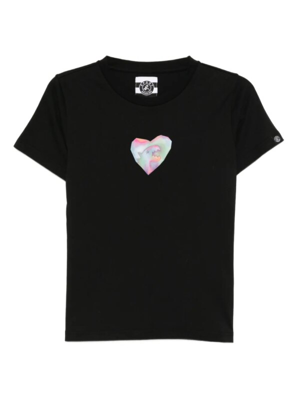 SPORT b. by agnès b. t-shirt Heart Dino - Noir