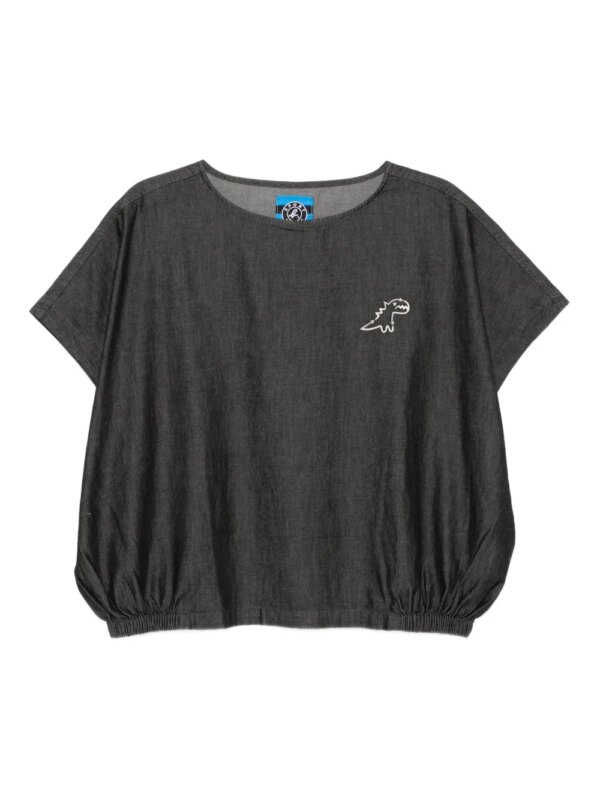 SPORT b. by agnès b. haut à logo brodé - Noir