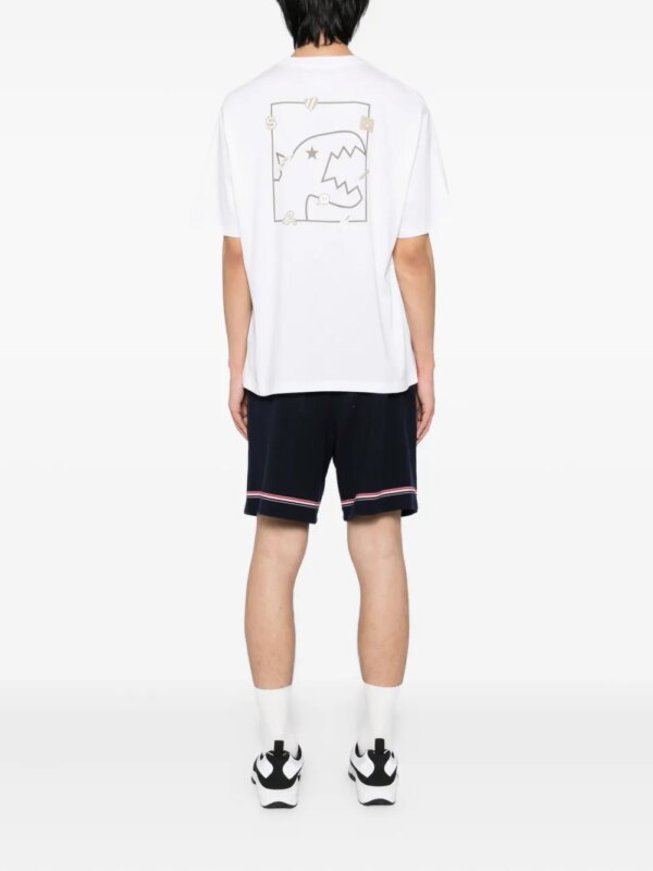 SPORT b. by agnès b. T-shirt met print - Wit