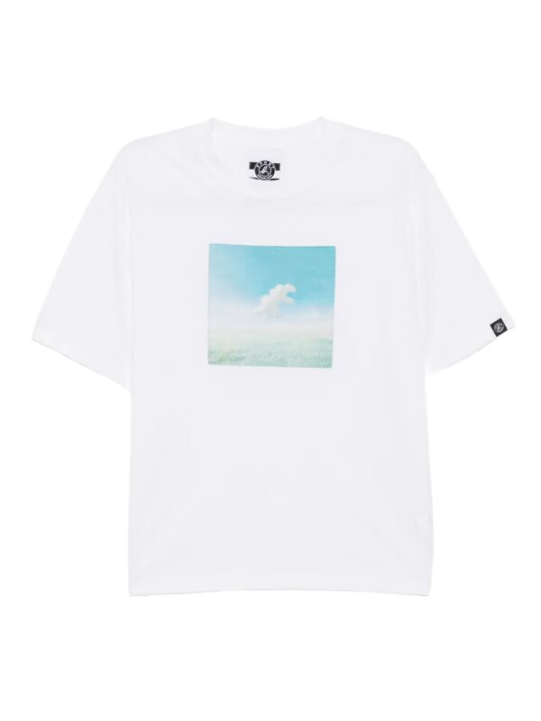 SPORT b. by agnès b. t-shirt Dino Cloud - Blanc