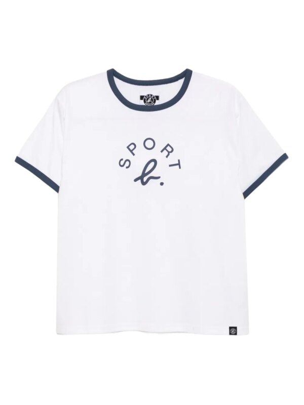 SPORT b. by agnès b. t-shirt en coton à logo imprimé - Blanc
