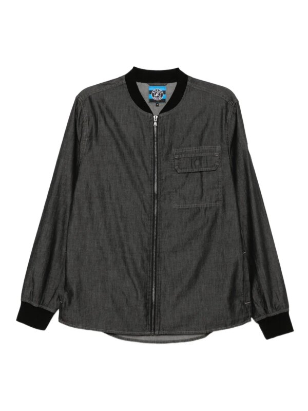 SPORT b. by agnès b. veste à patch logo - Noir