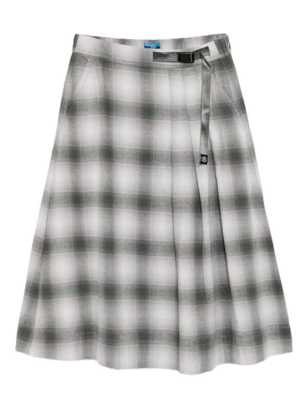 SPORT b. by agnès b. jupe à carreaux - Vert