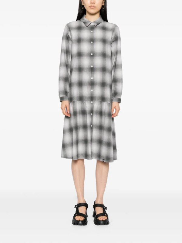 SPORT b. by agnès b. Geruite jurk - Groen