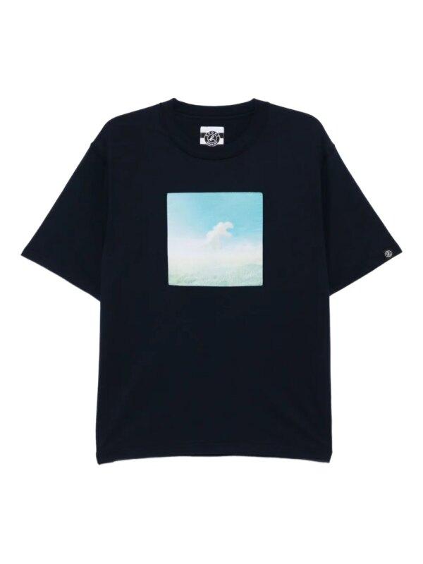 SPORT b. by agnès b. t-shirt Dino Cloud - Bleu