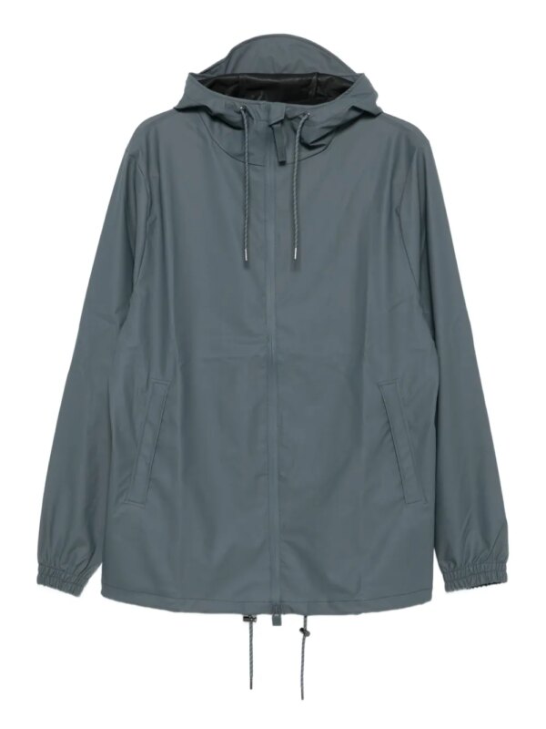Rains veste zippée Storm Breaker à capuche - Bleu