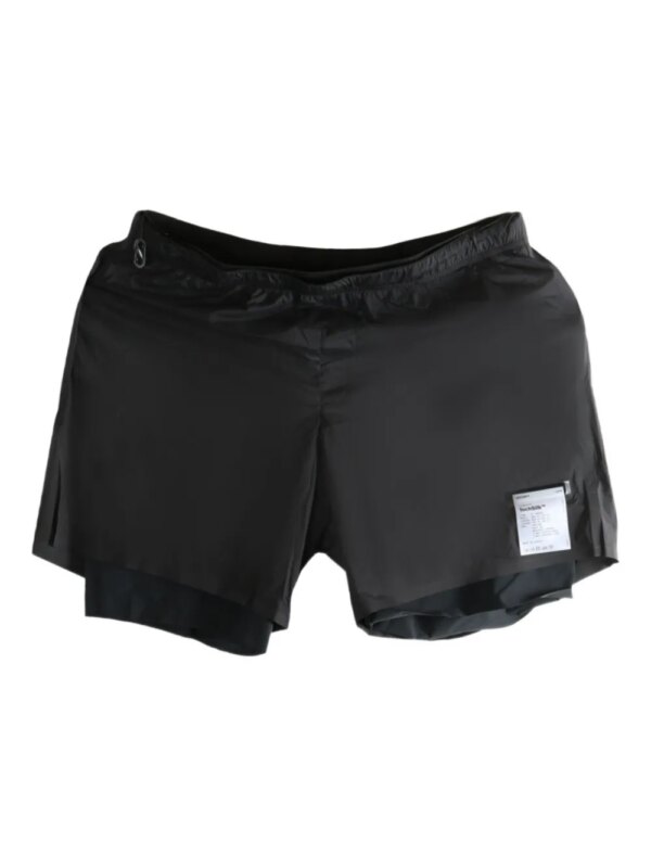 Satisfy TechSilk™ 5" layered shorts - Noir