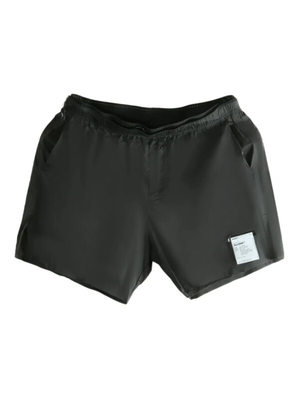 Satisfy double-layer shorts - Noir
