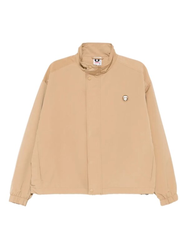 AAPE BY *A BATHING APE® veste à patch logo - Marron