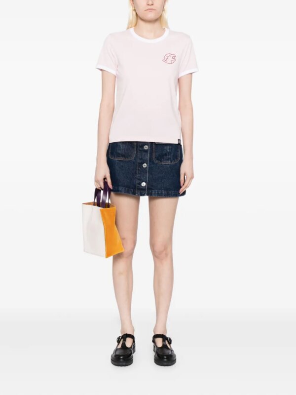 SPORT b. by agnès b. T-shirt met print - Roze