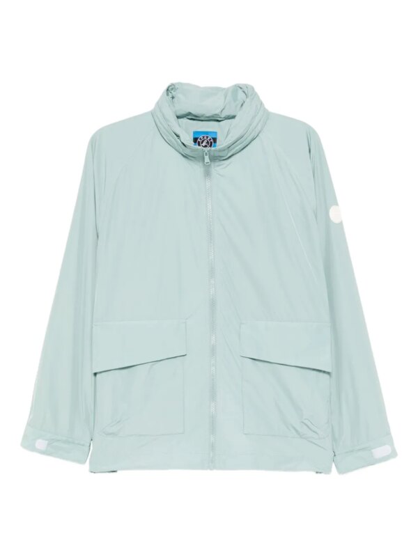 SPORT b. by agnès b. veste à patch logo - Vert