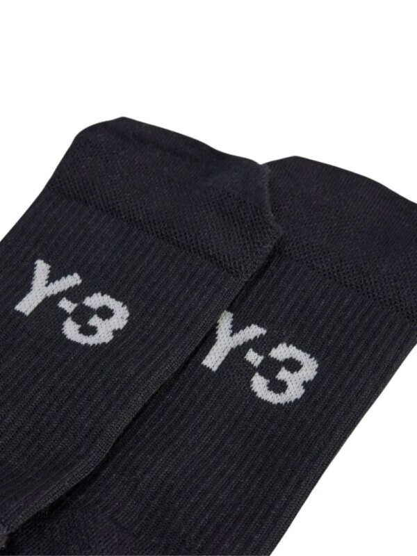 Y-3 Tennissokken met logodetail - Zwart