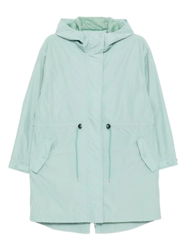 SPORT b. by agnès b. manteau à patch logo - Vert