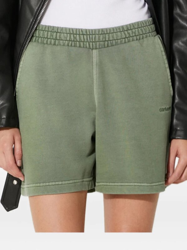 Carhartt WIP short de sport Duster Script à broderies - Vert