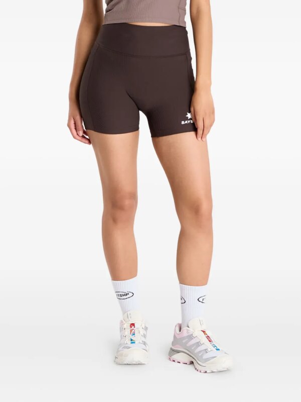 SAYSKY short Combat+ à design côtelé - Marron