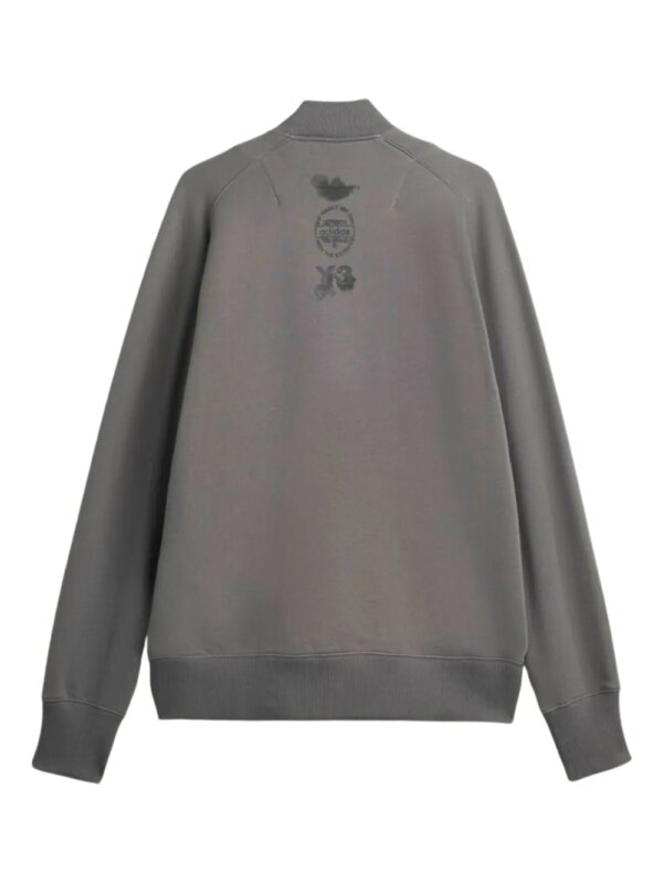 Y-3 Bomberjack met rits - Grijs