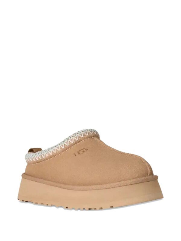 UGG Tazz II schoenen met plateauzool en gevlochten afwerking - Bruin