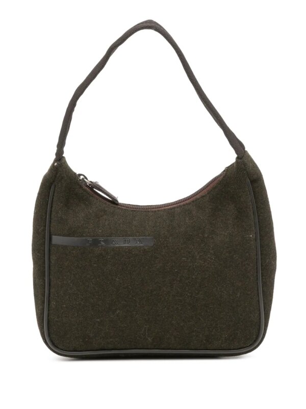 Prada Pre-Owned sac à main Wool Sport (1990-2000) - Marron