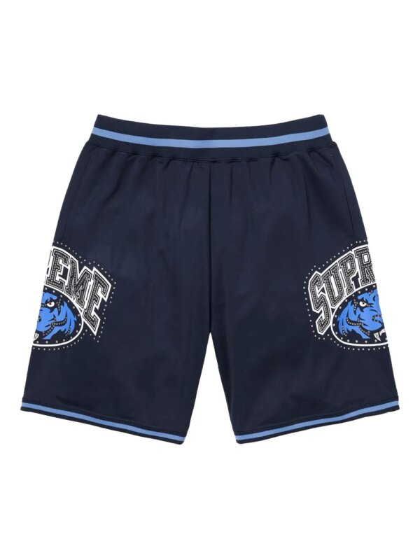 Supreme short SS 25 Navy à détails de clous - Bleu
