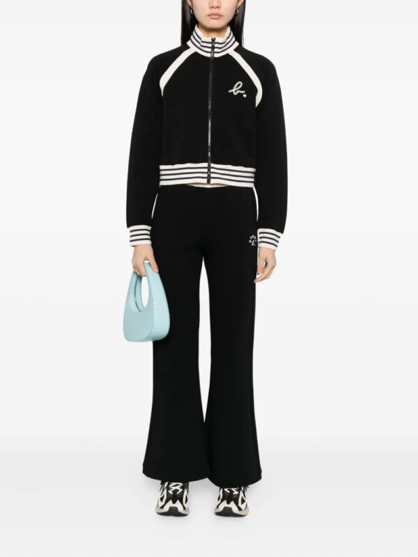 SPORT b. by agnès b. Jack met borduurwerk - Zwart