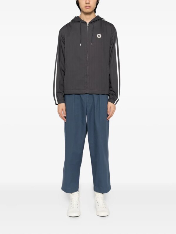 SPORT b. by agnès b. Broek met logopatch - Blauw