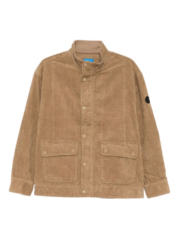 SPORT b. by agnès b. veste à patch logo - Marron