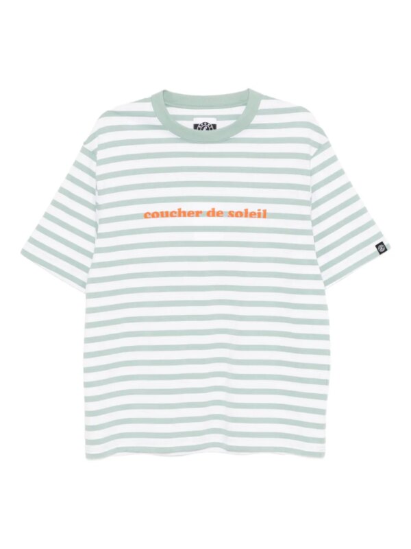 SPORT b. by agnès b. t-shirt à logo imprimé - Vert