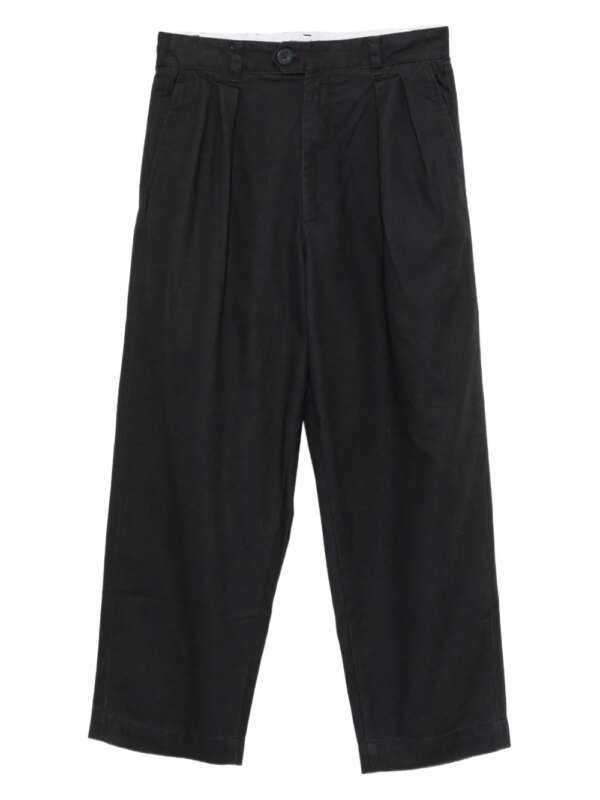 SPORT b. by agnès b. pantalon à écusson à logo - Noir