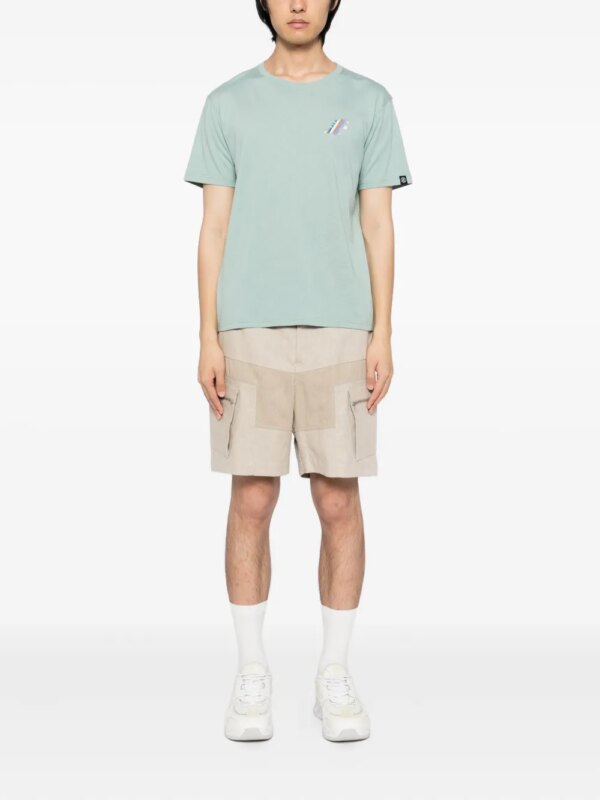 SPORT b. by agnès b. T-shirt met geborduurd logo - Groen