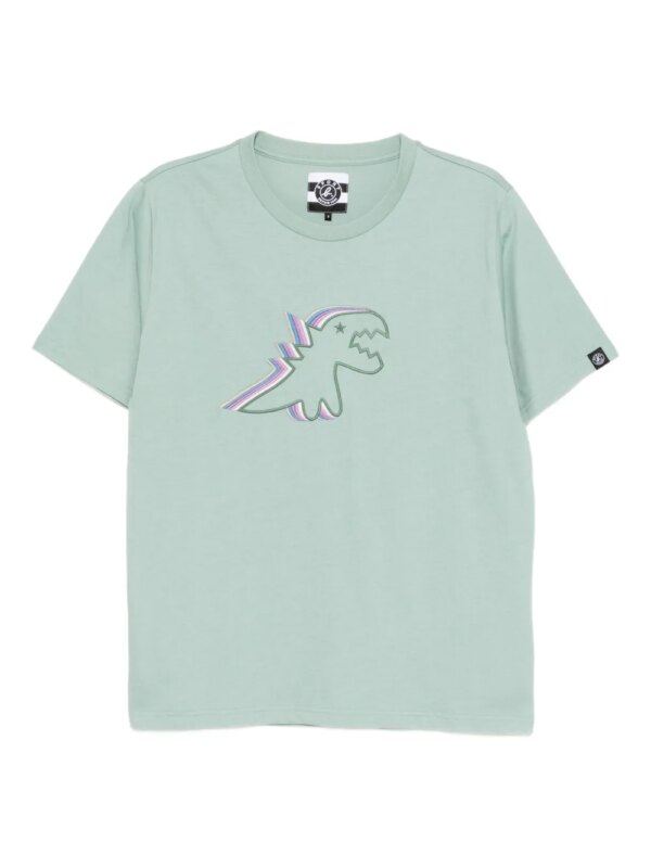 SPORT b. by agnès b. t-shirt à logo brodé - Vert