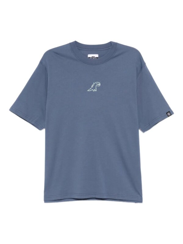 SPORT b. by agnès b. t-shirt à logo brodé - Bleu