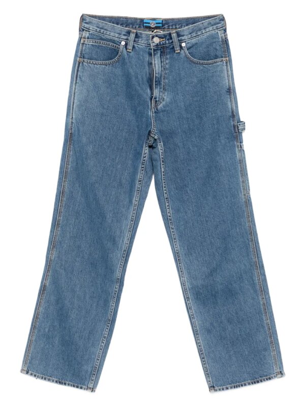 SPORT b. by agnès b. jean à logo brodé - Bleu